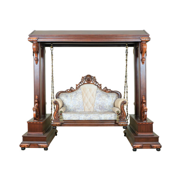 Wooden Handcrafted Design Swing by Shalvika Living Innovations - Image 2