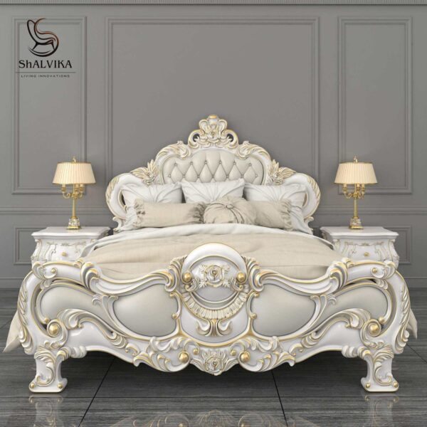 Wooden Royal Luxury Bed