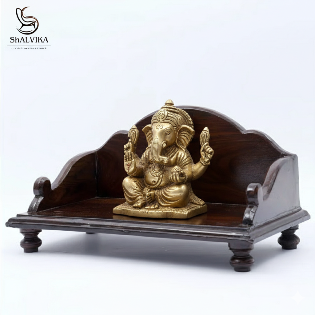 Handmade Pooja ki Chowki for Home