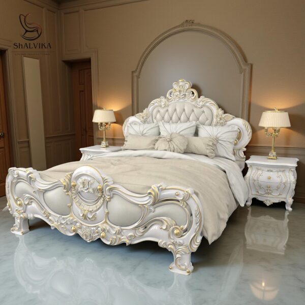 Wooden Royal Luxury Bed