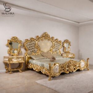 Wooden Handmade Luxury Carved Bed