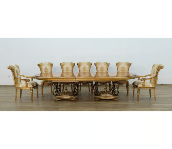 Wooden Royal Classic 8 Seater Dining Table Set - Image 6