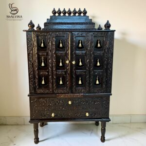 wooden mandir design for home latest