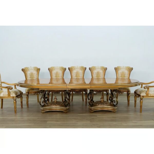 Wooden Royal Classic 8 Seater Dining Table Set - Image 8