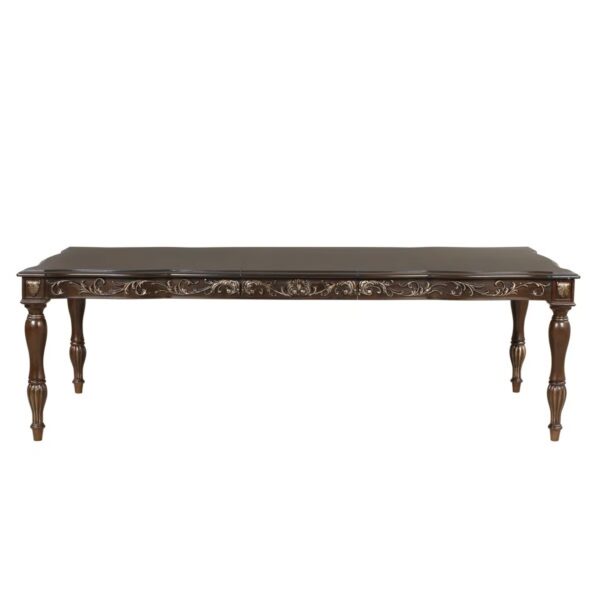 Elegant Wooden Antique Dining Table Set 6 Seater Handcrafted by Shalvika Living Innovations