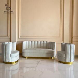 Wooden Luxury Sofa Set For Living Room