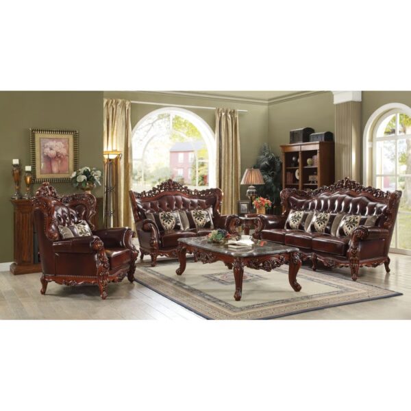 "Wooden Hand Carved 7 Seater Sofa Set | Royal Luxury Wooden Sofa by Shalvika Living Innovations"
