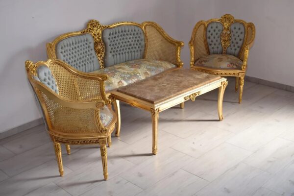 Wooden Royal Sofa Set For Your Living Room - Image 2