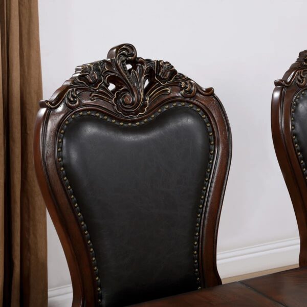Antique Victorian 8 Seater Wooden Dining Set - Image 8