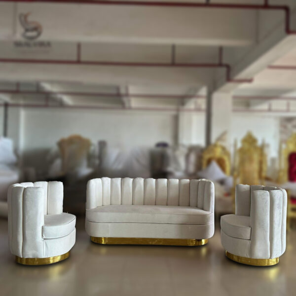 Wooden Luxury Sofa Set For Living Room