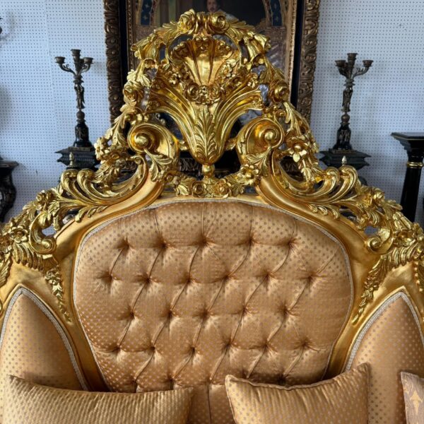 Luxurious Royal Living Room Sofa Set 5 seater - Image 5