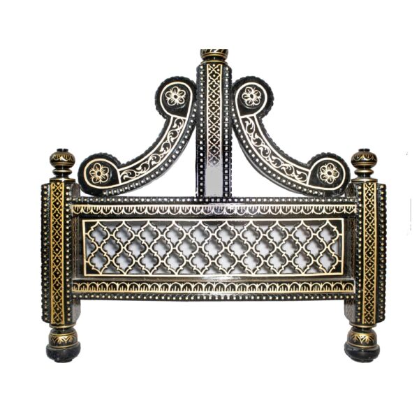 Wooden Handmade Designer Sankheda Jhula – Shalvika Living Innovations - Image 5
