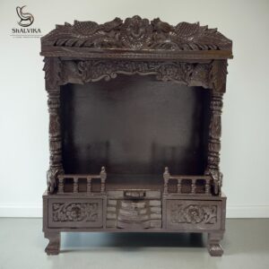 Wooden Hindu Temple For Home