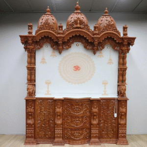 Wooden Big Size Pooja Mandir For Home