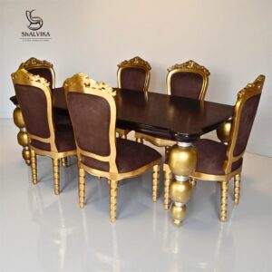 Wooden Luxury Dining Room Furniture