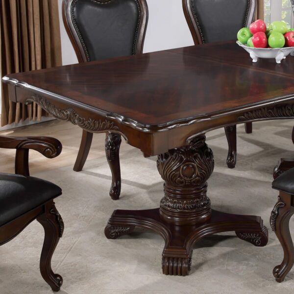 Antique Victorian 8 Seater Wooden Dining Set - Image 10
