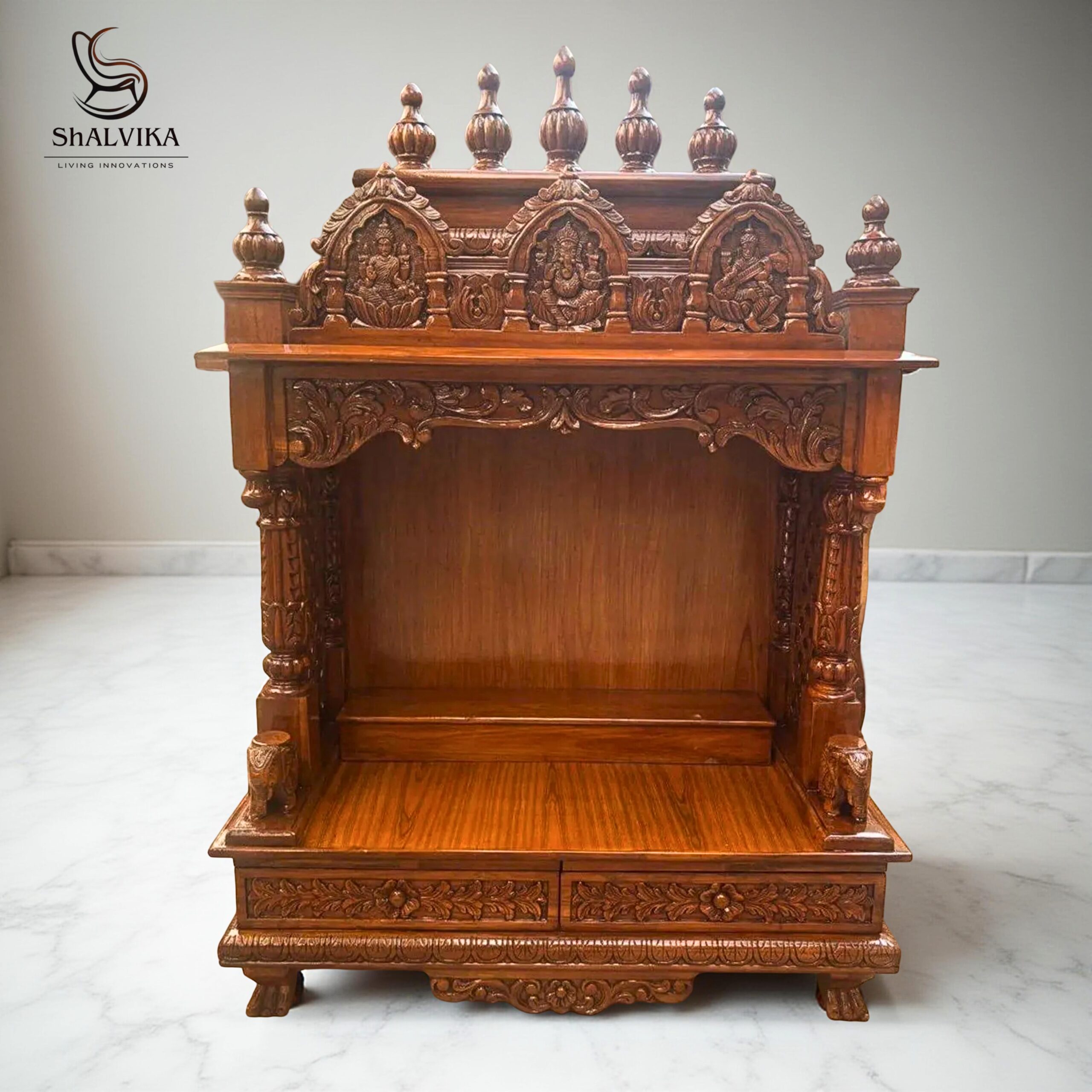 Wooden Temple at Home