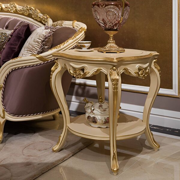 Royal European Wooden Sofa Set 5 seater