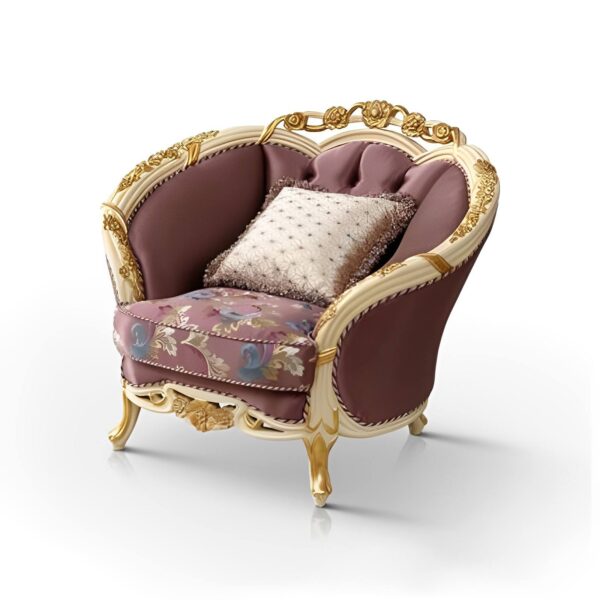 Royal European Wooden Sofa Set 5 seater
