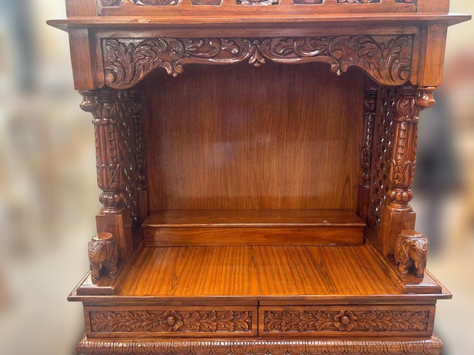 Wooden Temple at Home - Image 3