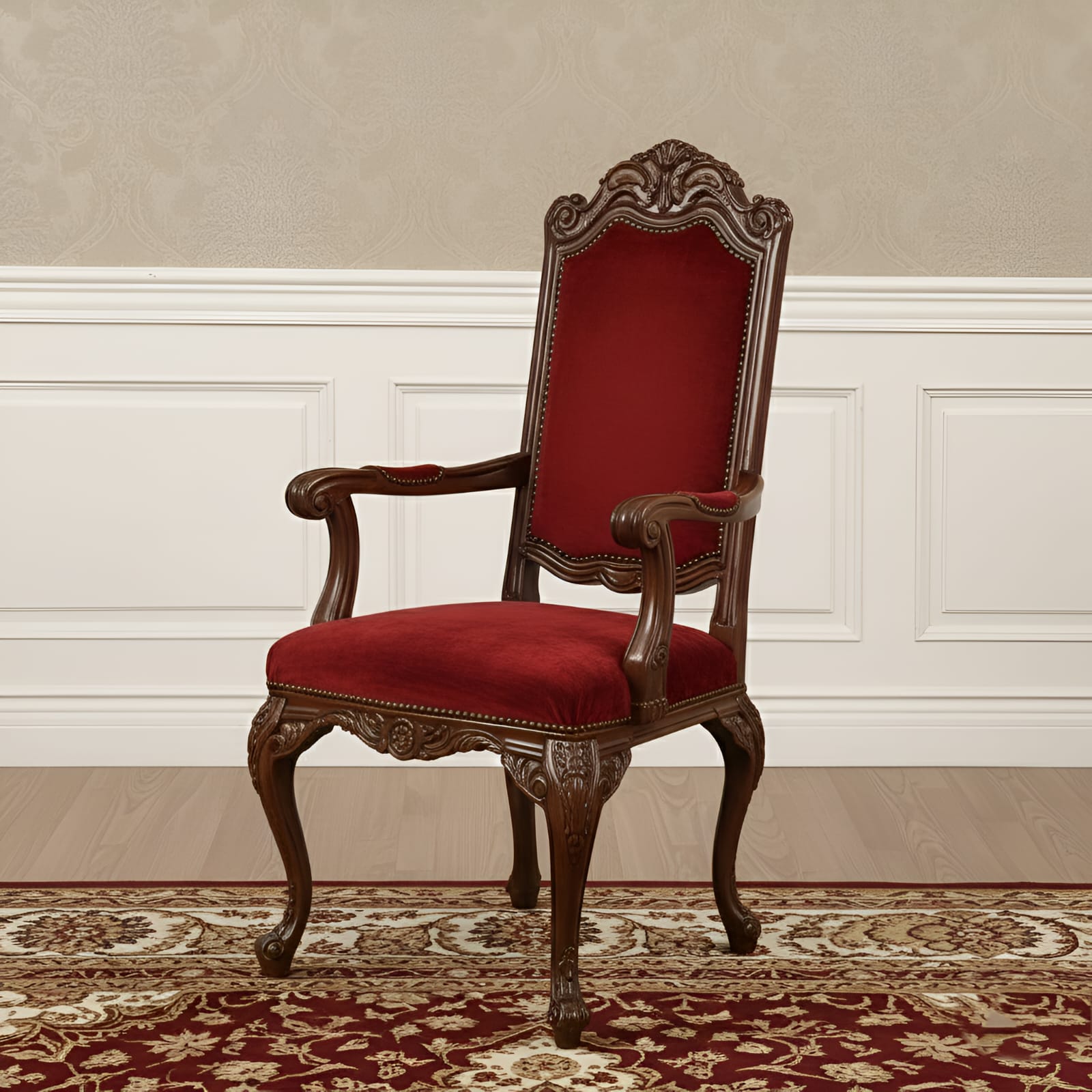 Wooden Classic Dining Table Set 10 Seater