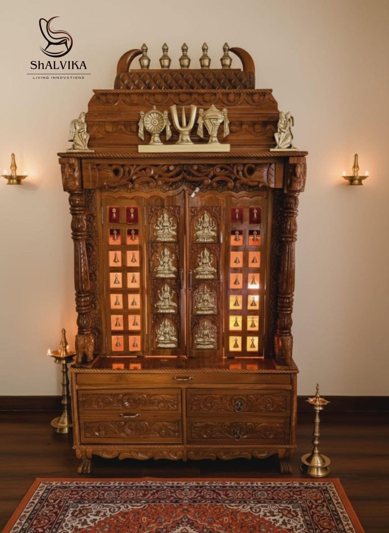 AshtaLakshmi Pooja Mandap Design