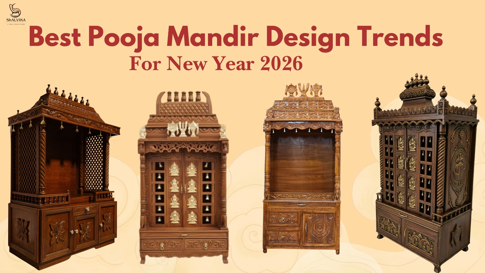 Best Pooja Mandir Design Trends For New Year 2026