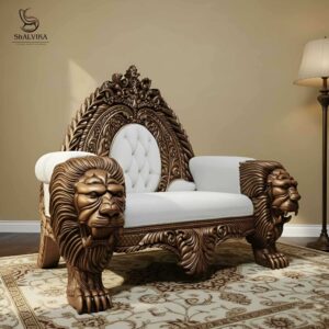 Guruji Gaddi in Lion Design