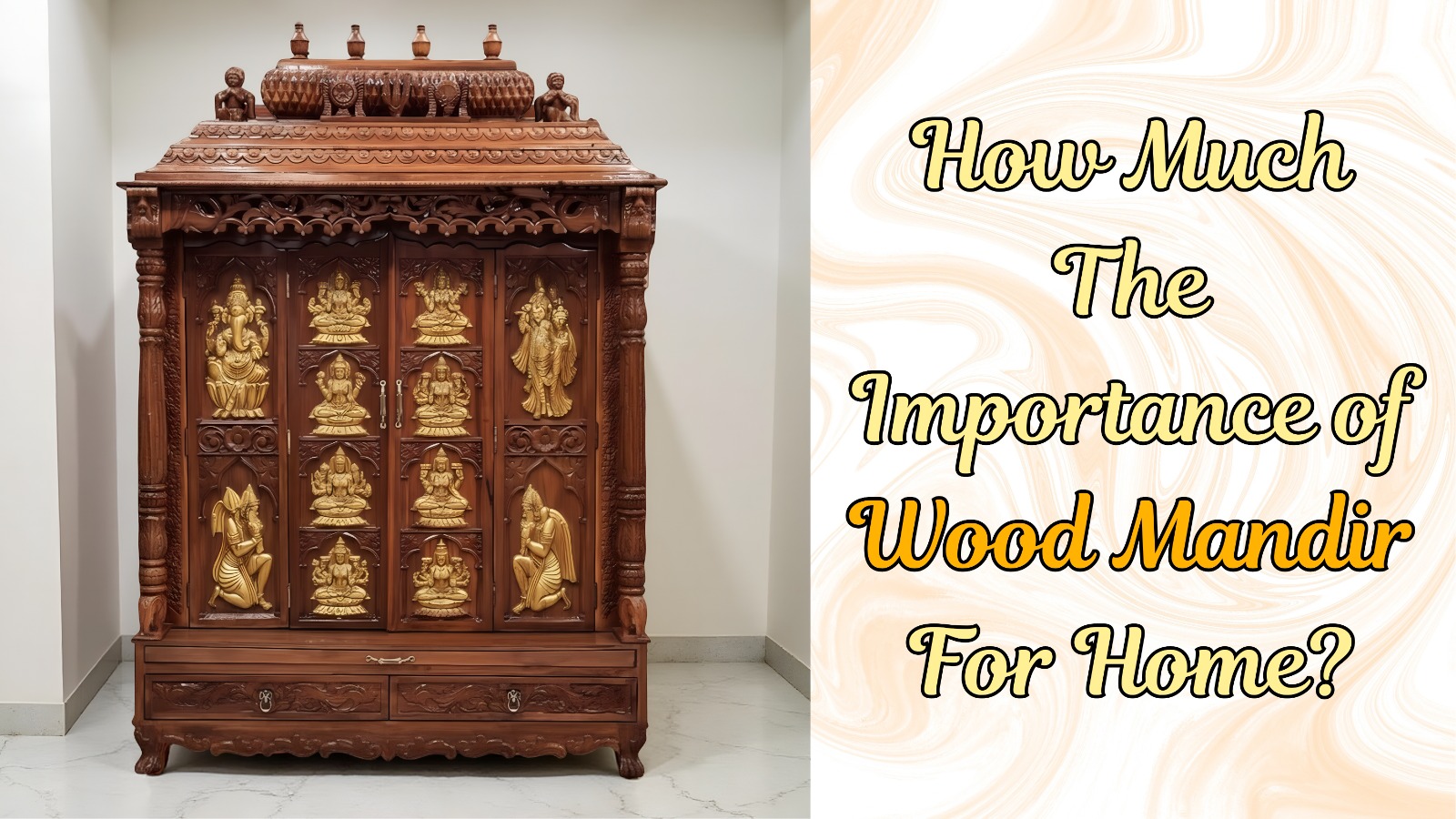 Importance of Wood Mandir For Home