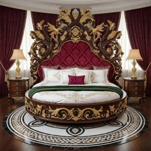 Luxurious Round Bed