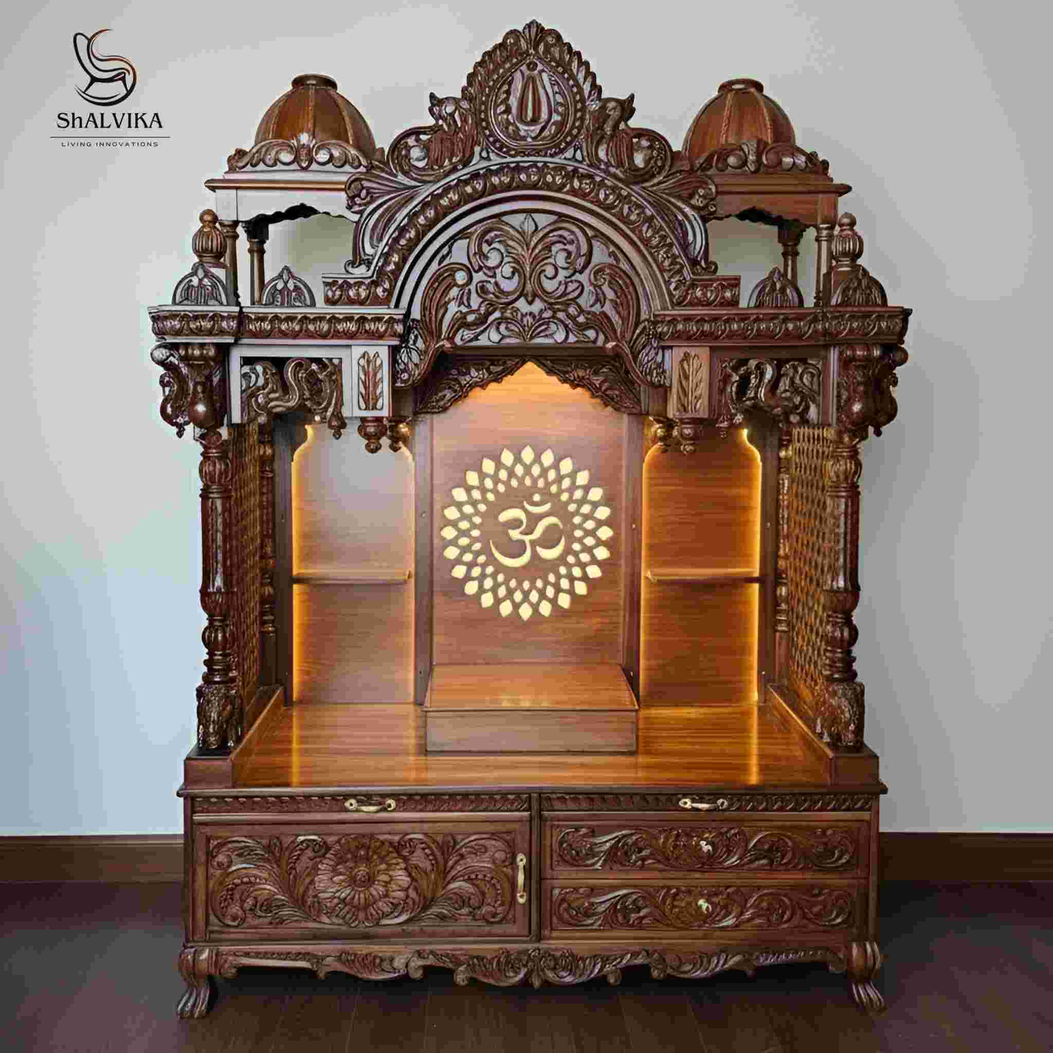 Puja Mandir Design for Home