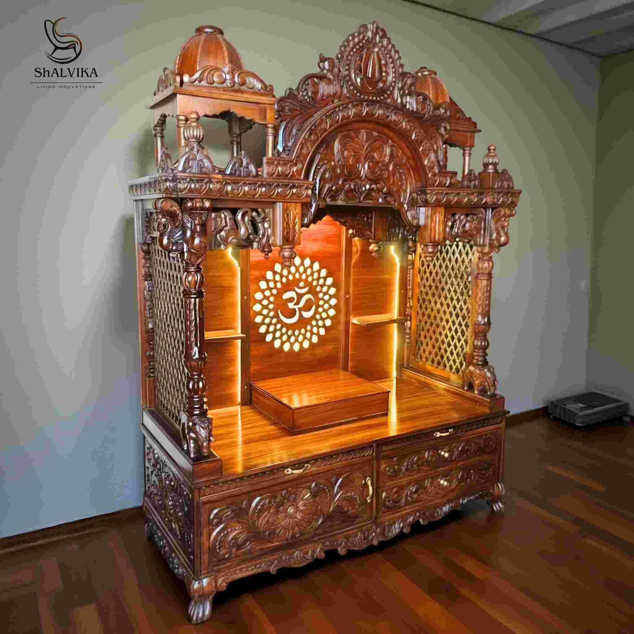 Puja Mandir Design for Home
