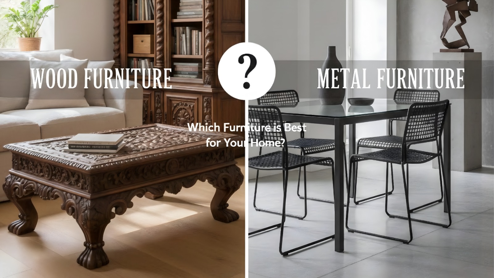 Wood Furniture vs. Metal Furniture