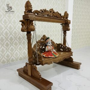 Wooden Jhula for Laddu Gopal Custom Made