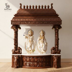 Wooden Gopuram Temple for Home