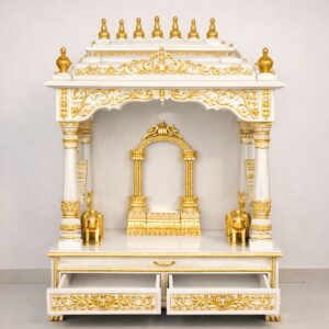 Designs for Mandir in South Indian Style for Home