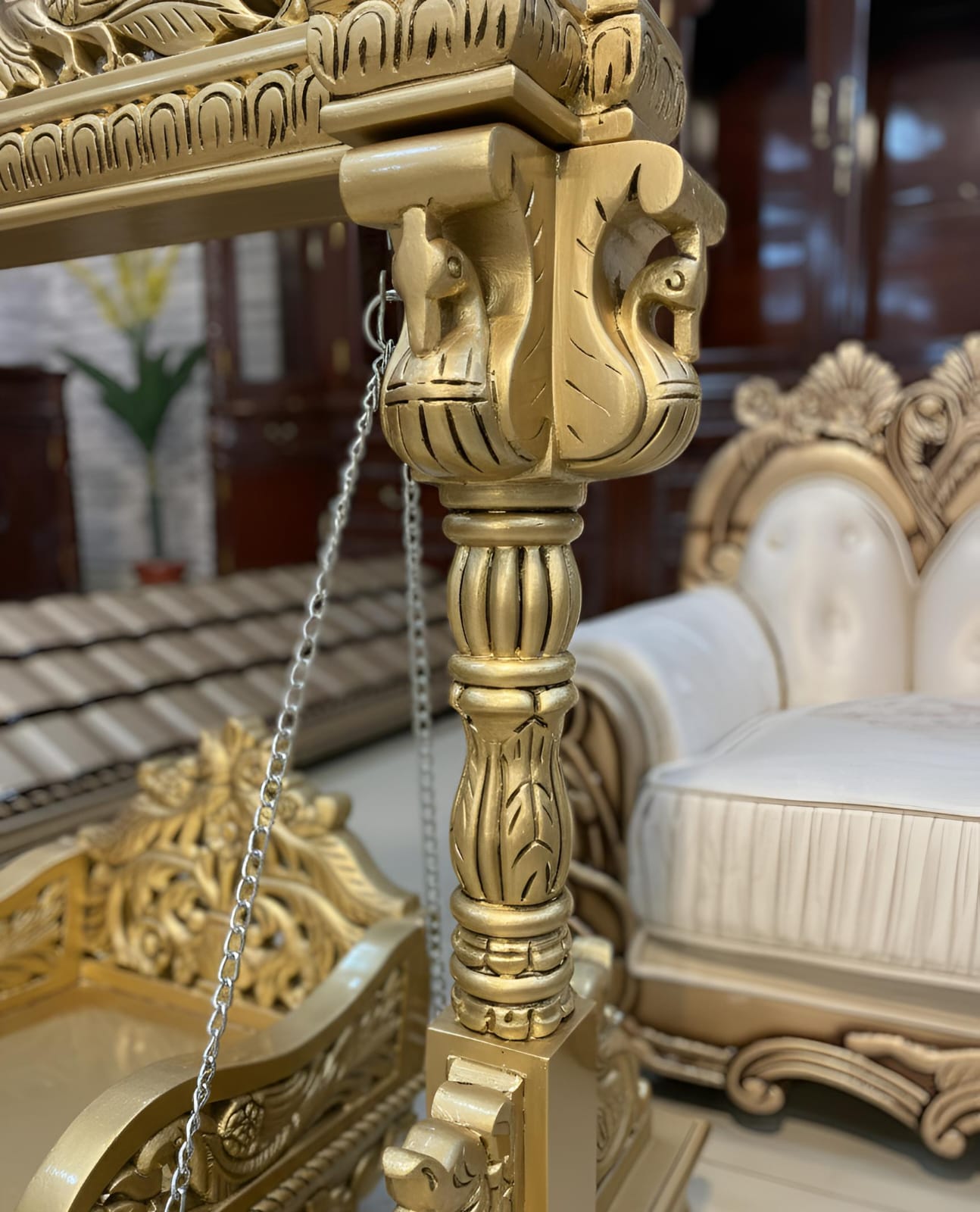 Handmade Laddu Gopal Jhula Design by Shalvika Living