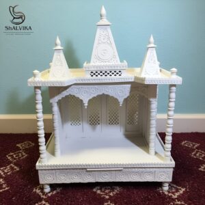 Small Temple for Home in White