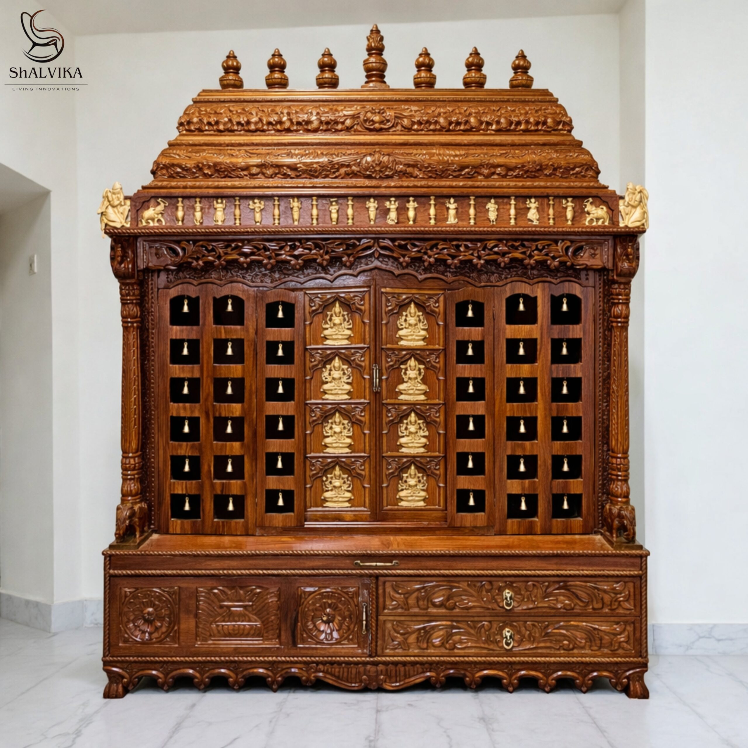 South Indian Mandir Designs For House