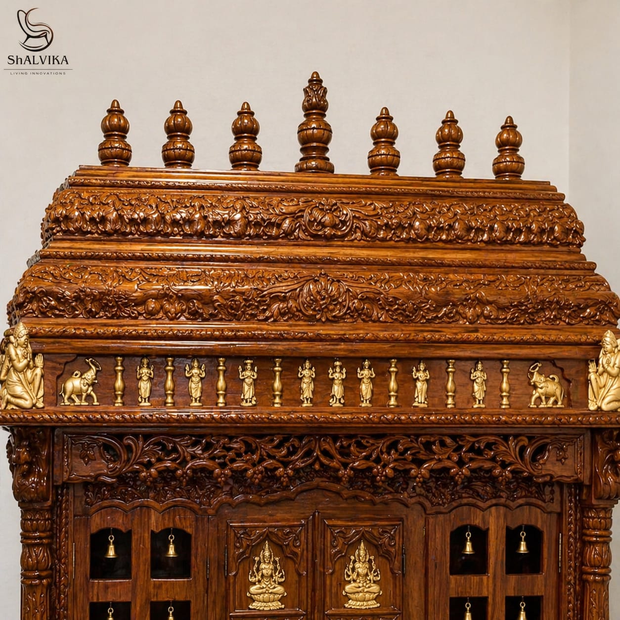 South Indian Style Mandir Designs For House