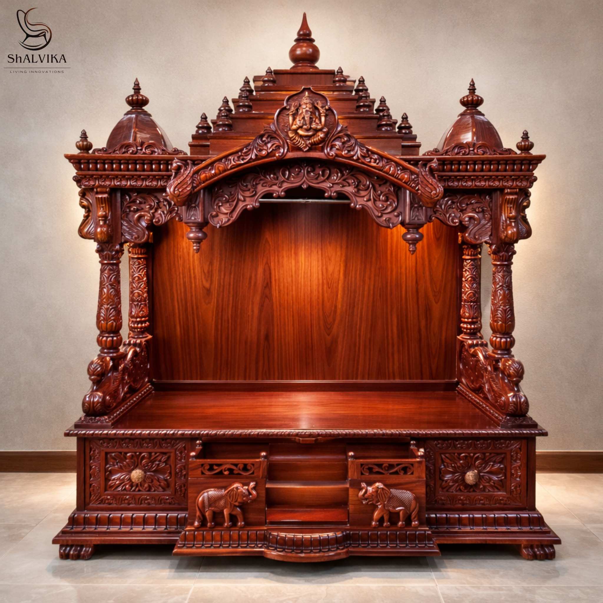 South Indian Temple Design for Home