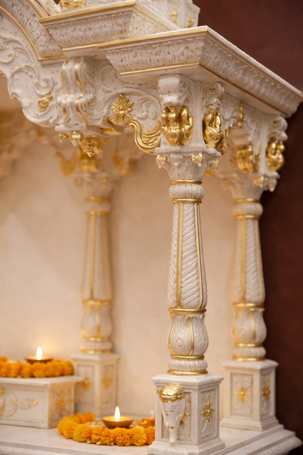 Teak Wood Big Temple for Home