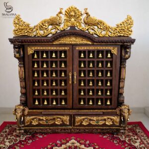 Temple Design for Home in Dual Shade