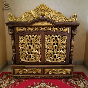 Temple Design for Home in Dual Shade by Shalvika Living