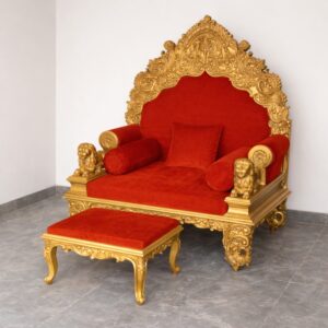 Wooden Lion Design Guruji Chair
