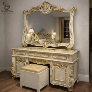 Antique Dressing Table in Teak Wood by shalvika living innovations