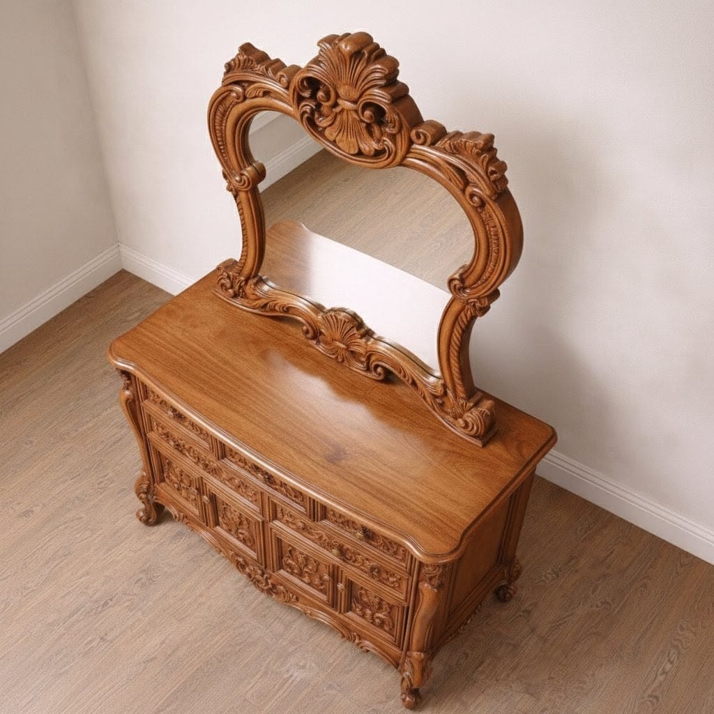 Solid Wood Dressing Table