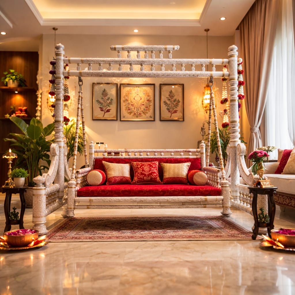 Wooden Jhula with Price