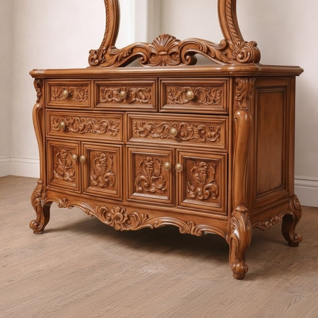 Solid Wood Dressing Table