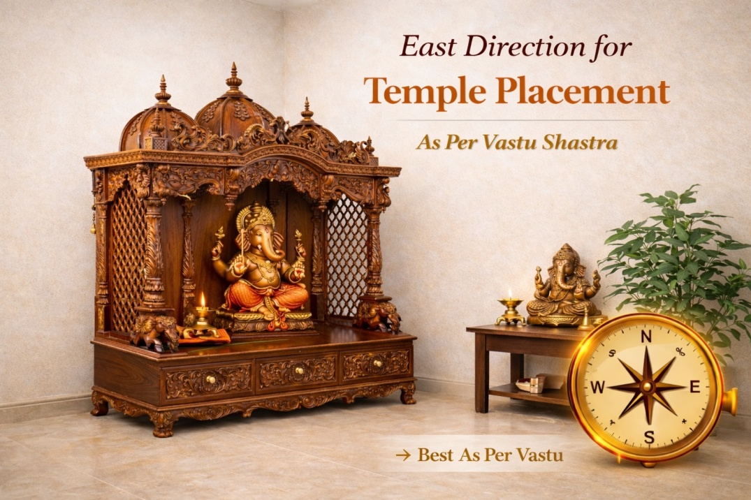 East Direction for Temple in Home as per Vastu Shastra